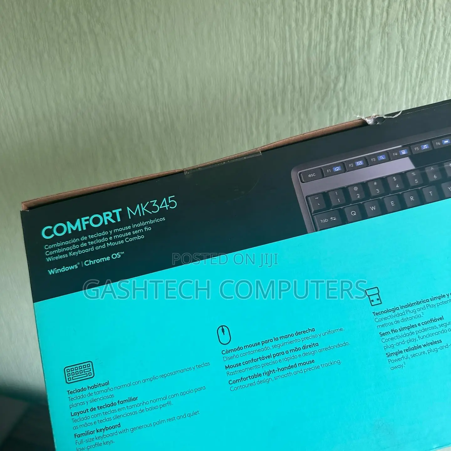 Mk345/Mk345/ Mk345 Mk345 Logitech Wireless Keyboard/ Mk345
