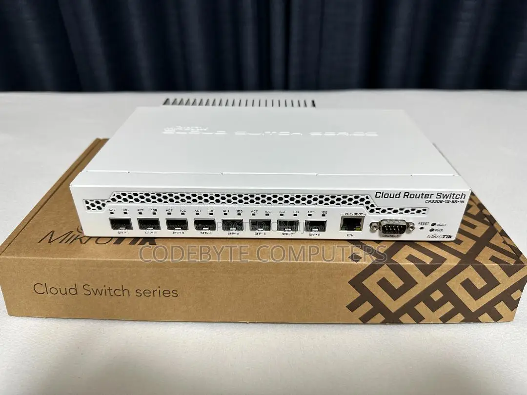 CRS309 Mikrotik CRS309-1G-8S+IN 10 GBPS 9-Port Switch
