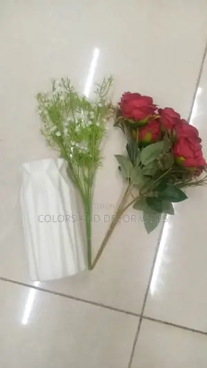 Flowers and Vase