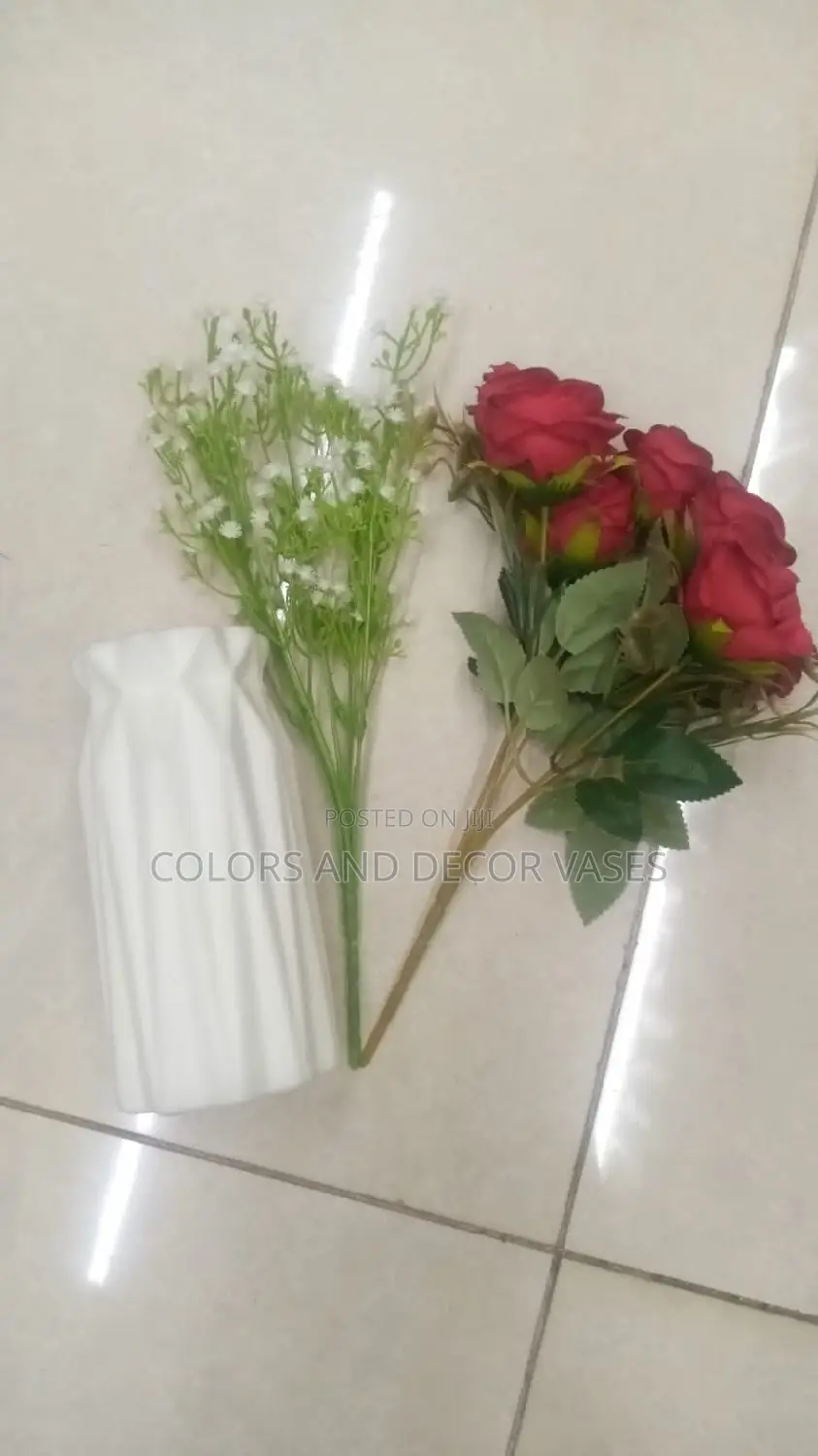 Flowers and Vase