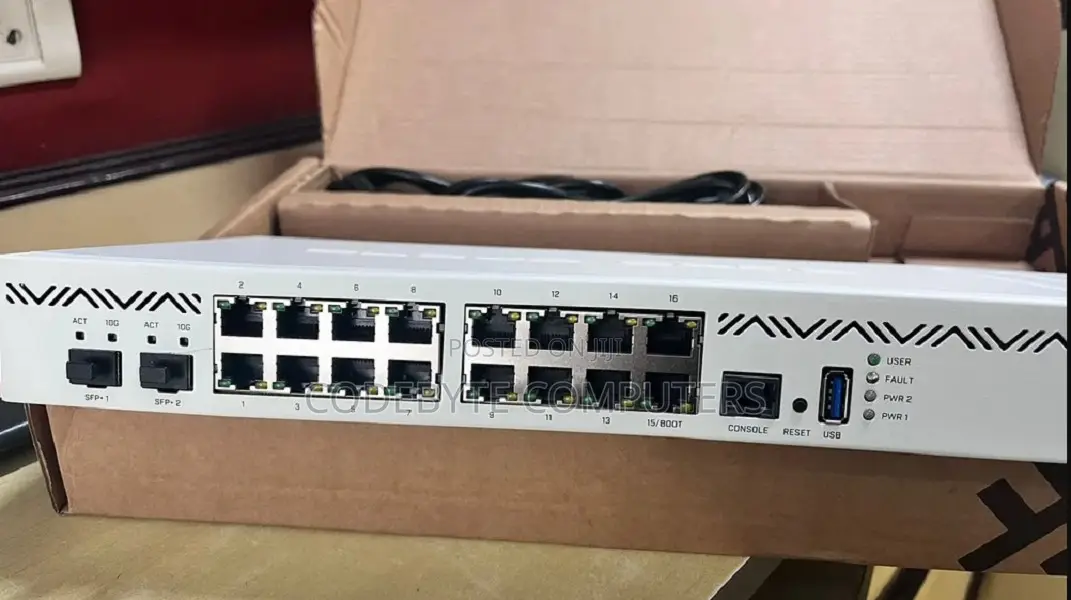 Mikrotik Ccr2004 16g 2s+, for Industrial