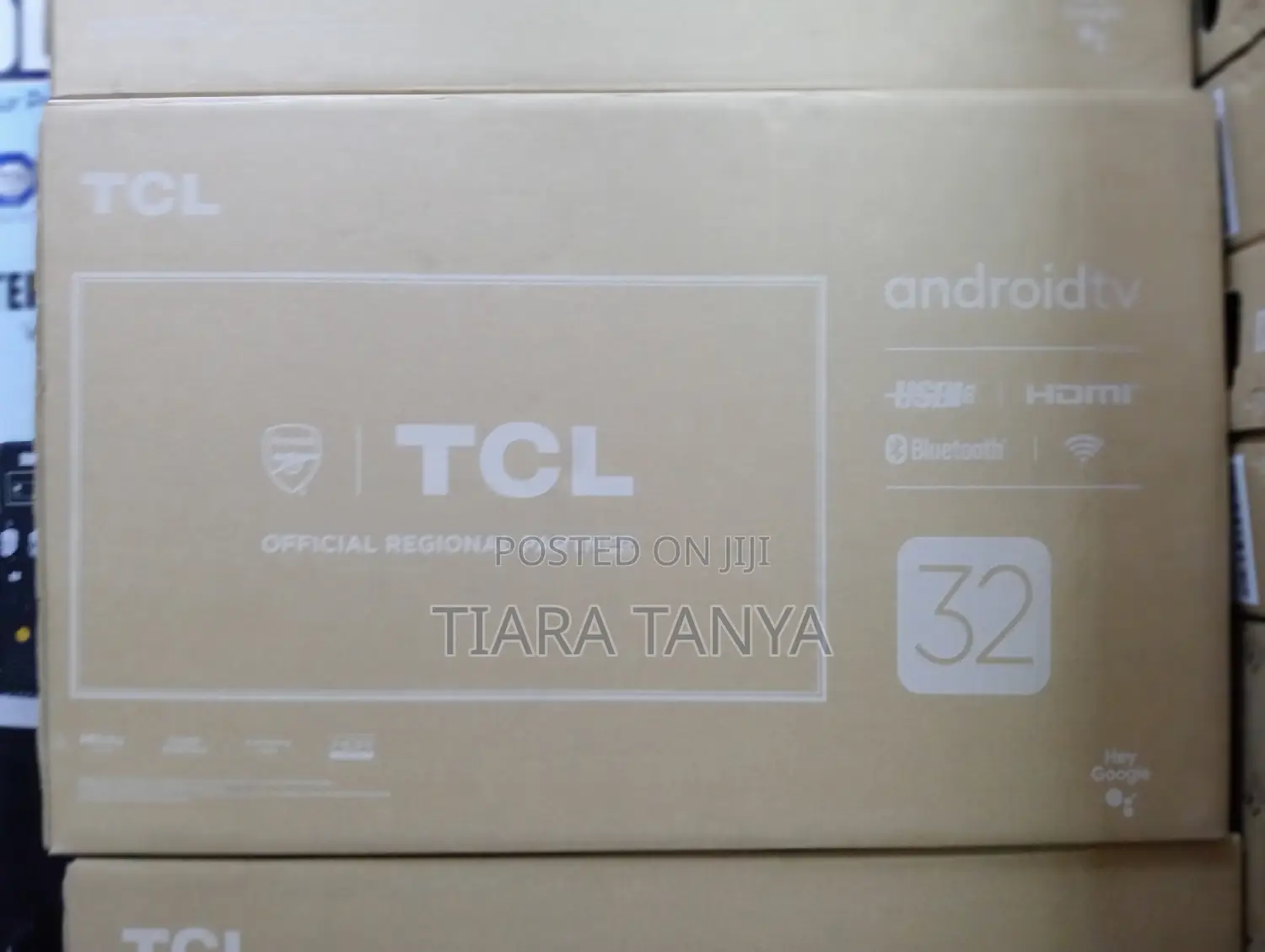 TCL 32 Inch Smart Android Frameless Tv
