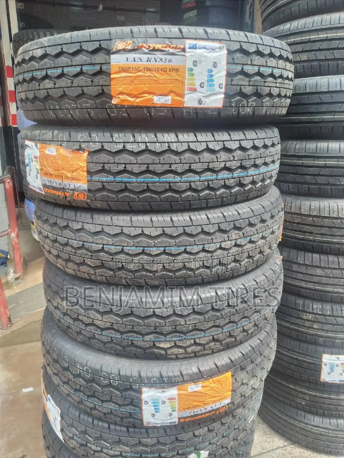 Joyroad Tyres Sizes 195R15C 8 Ply Rating.