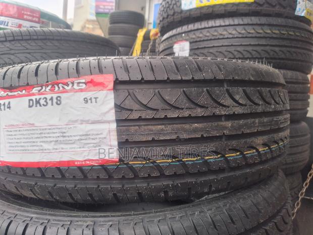 Double King Tyres Sizes 195/70r14 Radial Tubeles.