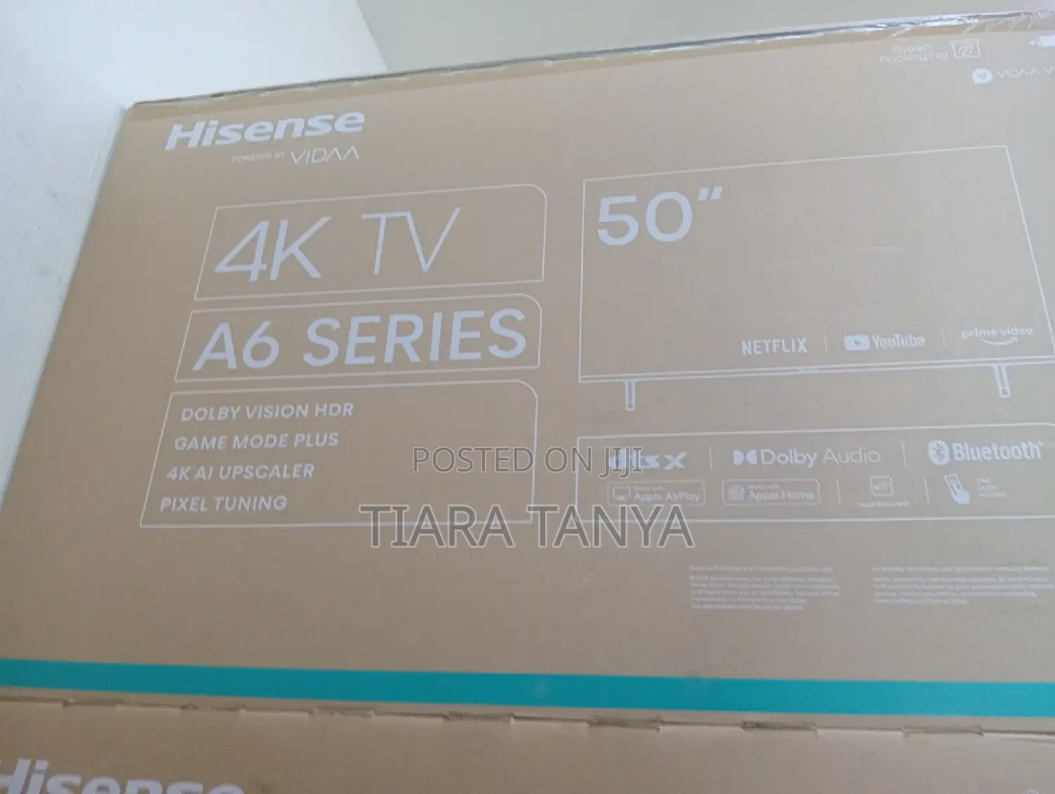Hisense 50 Inch Smart Uhd A6 Tv