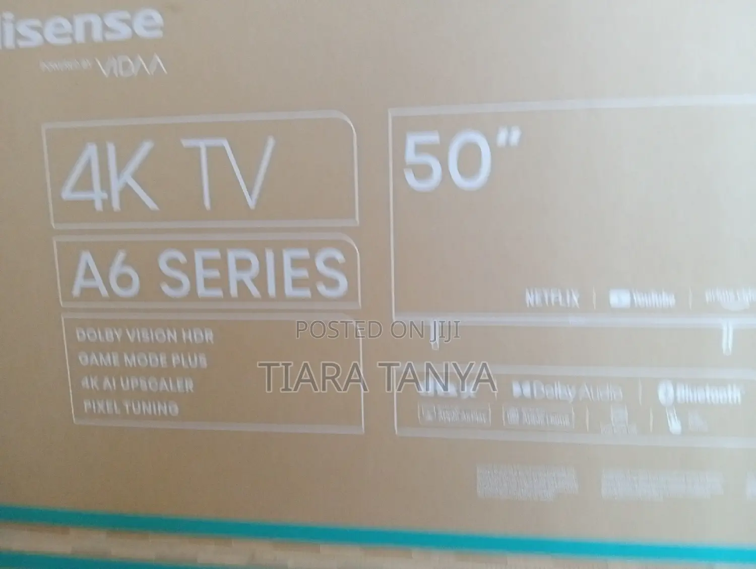 Hisense 50 Inch Smart Uhd A6 Tv