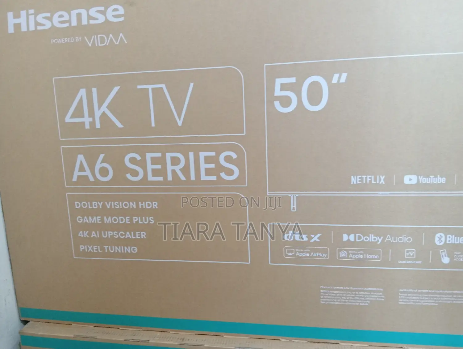Hisense 50 Inch Smart Uhd A6 Tv