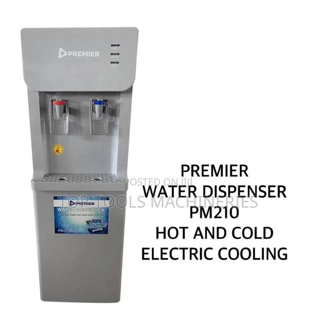 Hot and Cold Water Dispenser With Electric Cooler - main view