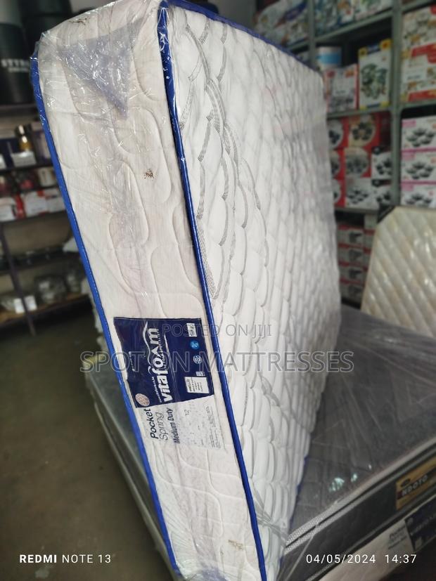 5by6 10inch Pocket Spring Mattresses - main view