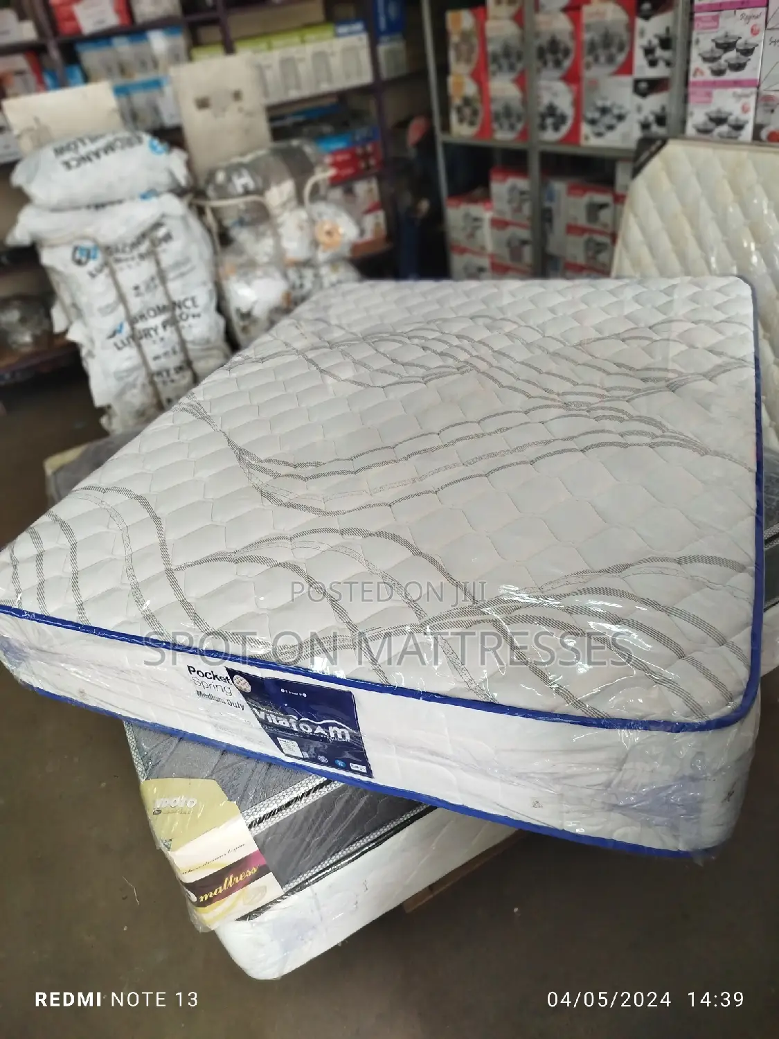 5by6 10inch Pocket Spring Mattresses