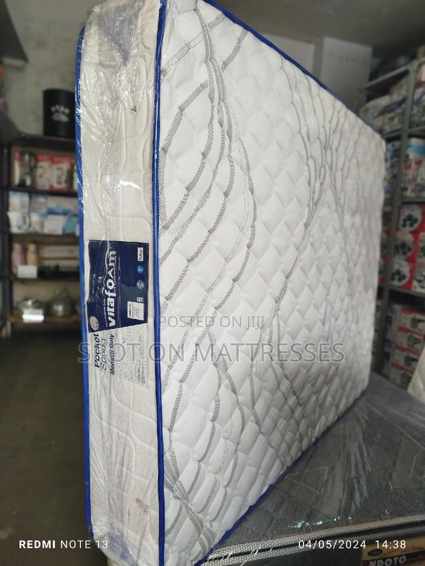 5by6 10inch Pocket Spring Mattresses - main view