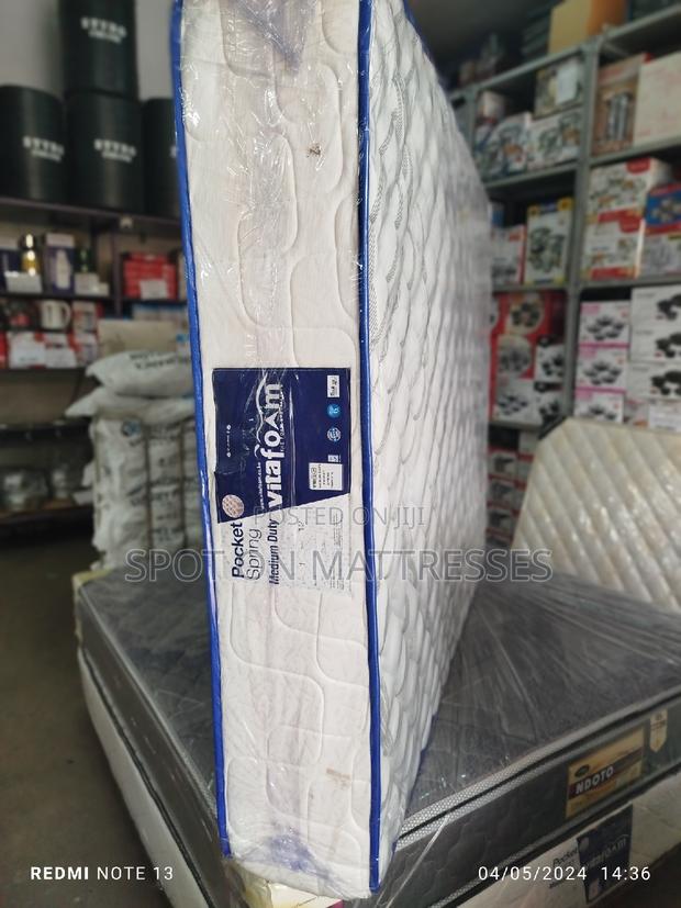5by6 10inch Pocket Spring Mattresses. - thumbnail 3