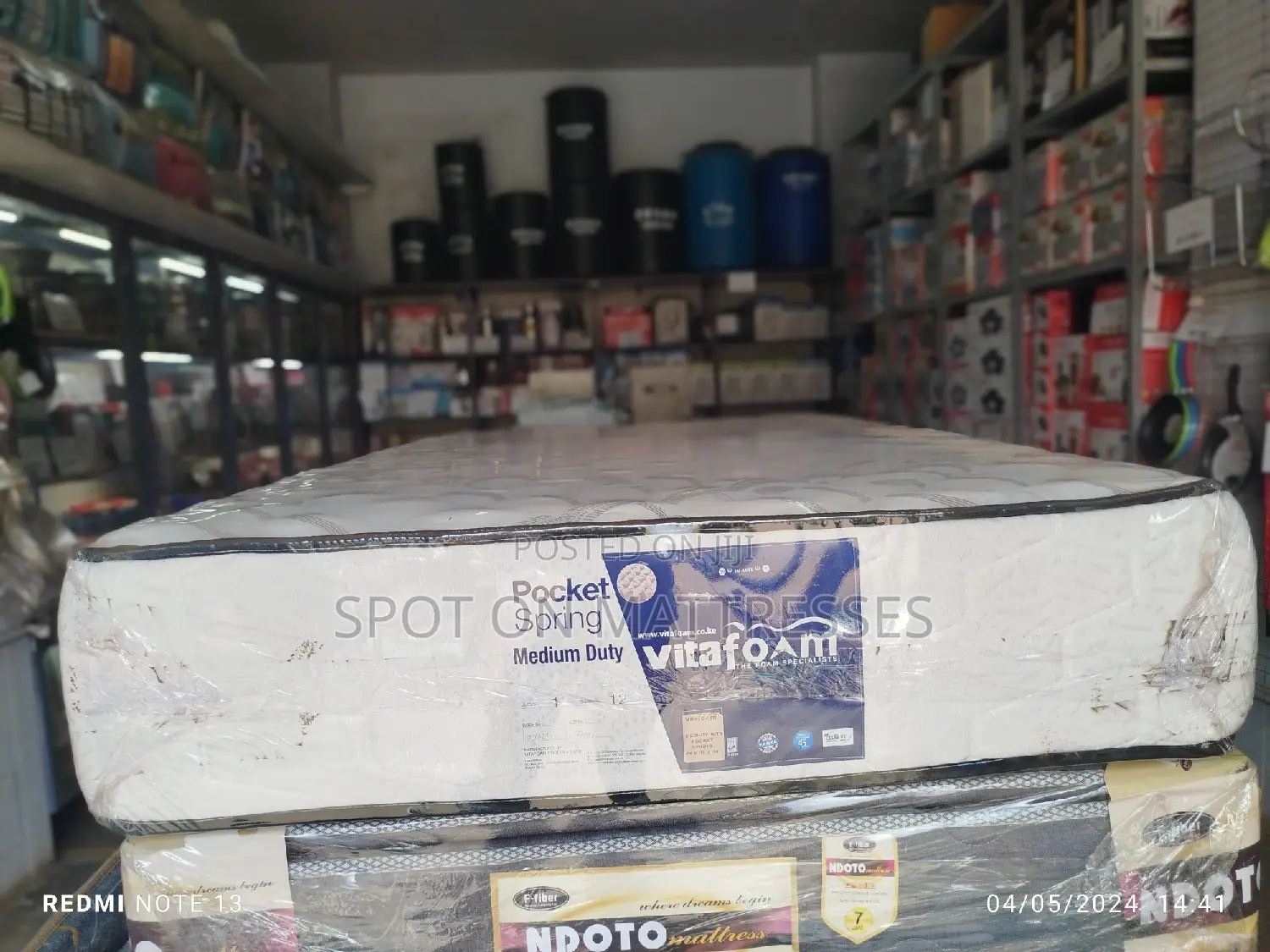 Pocket Spring Mattresses 10inch Thick.