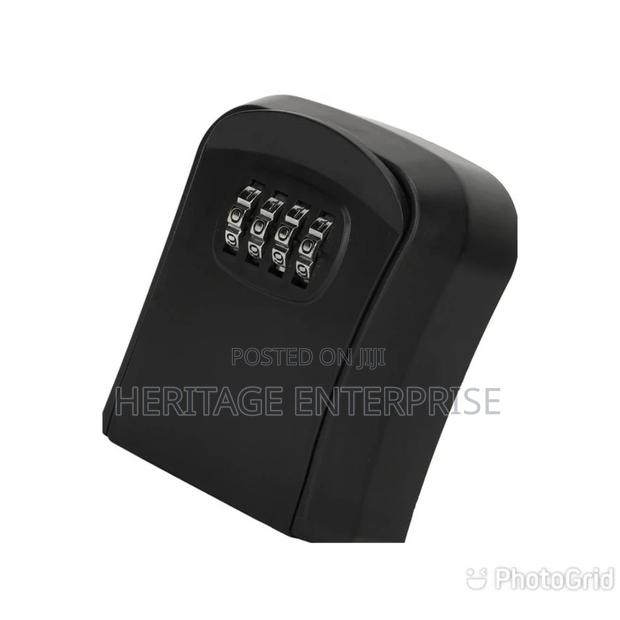 Key Lock Box Wall Mount Safe Security Storage Steel