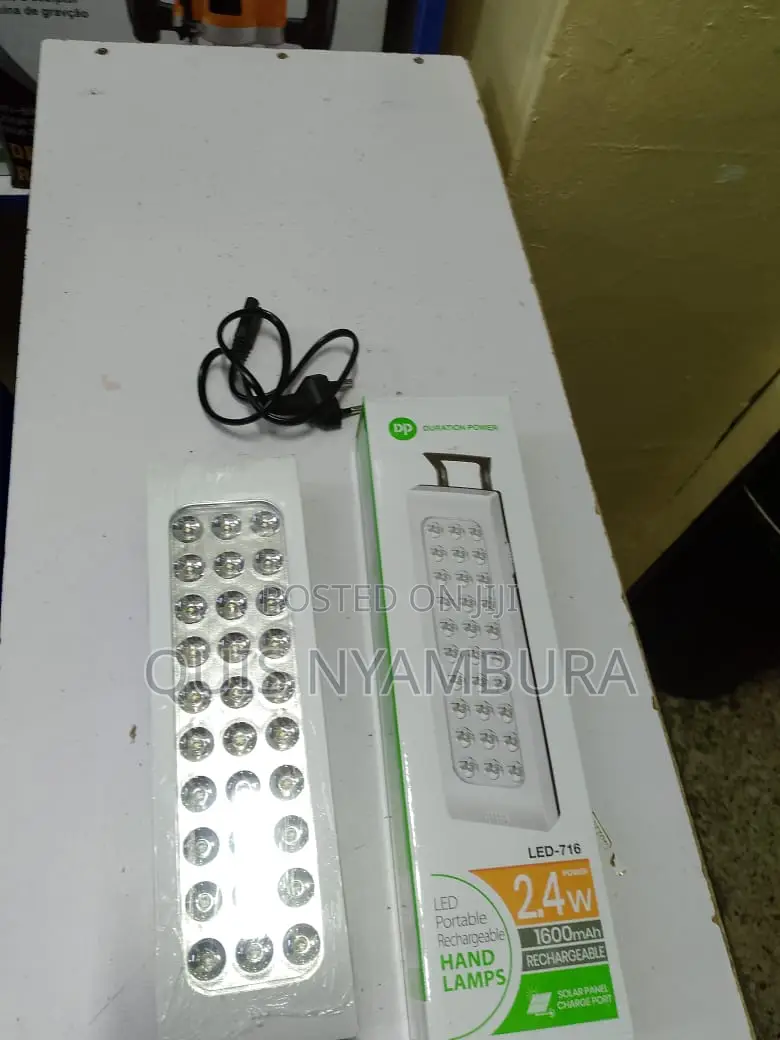 Portable Rechargeable Lamp