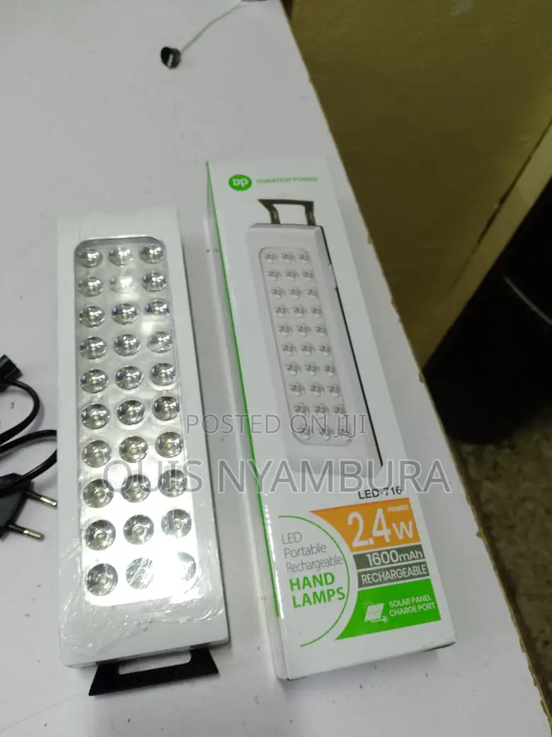 Portable Rechargeable Lamp.