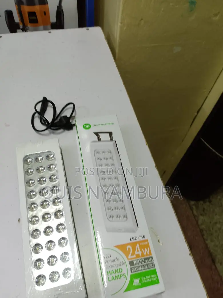 Portable Rechargeable Lamp 24w