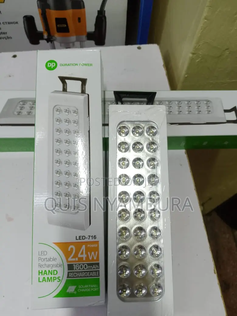 Portable Rechargeable Lamp 24watts