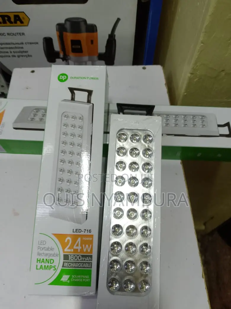 Rechargeable Portable Lamp 24w