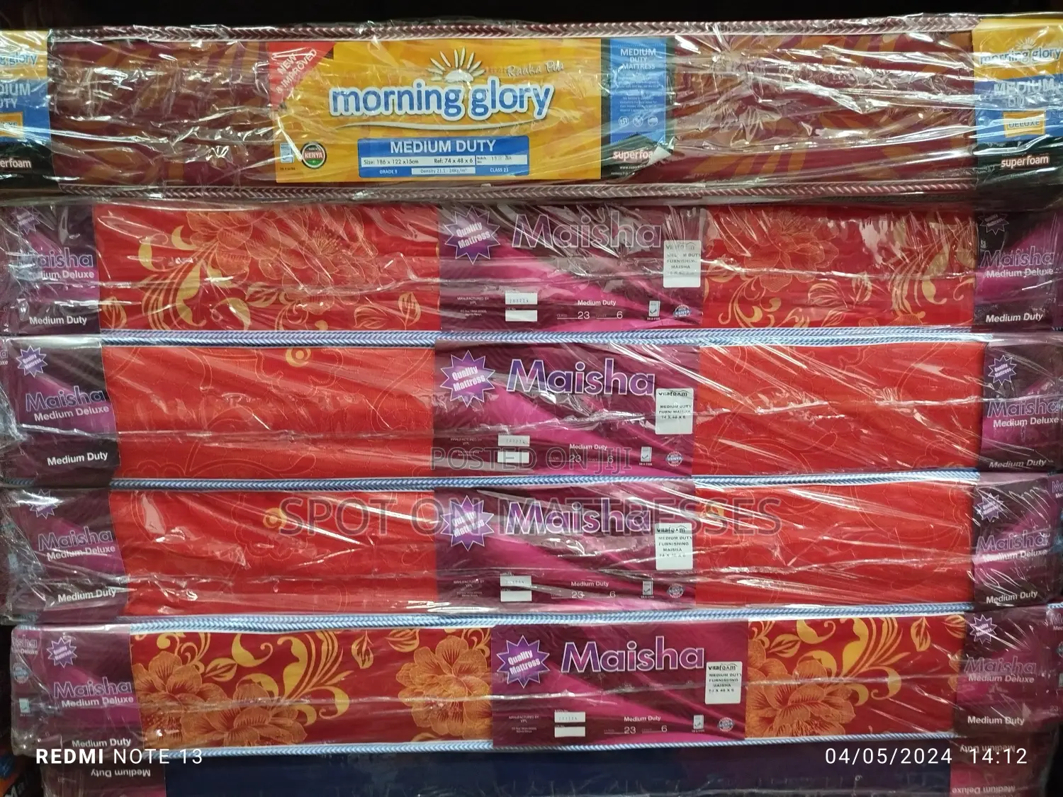 4by6 Medium Density Mattresses