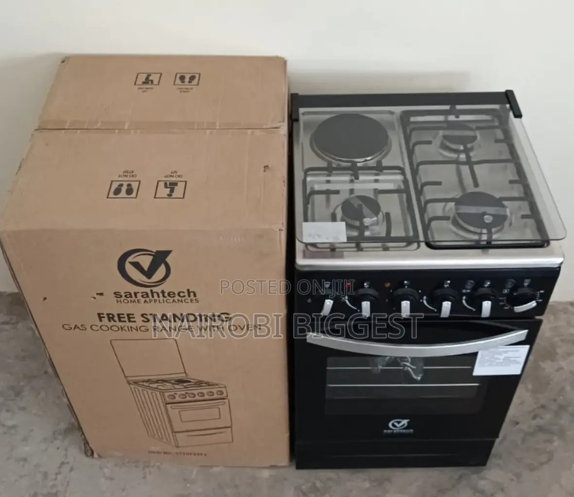Classic Quality 3+1 Sarahtech 50×50 Standing Cooker