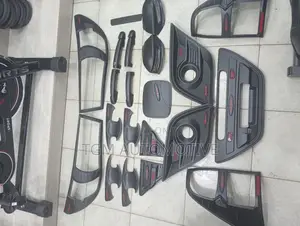 Hilux Revo Black Lamp Cover Kit Headlamp Kit Original