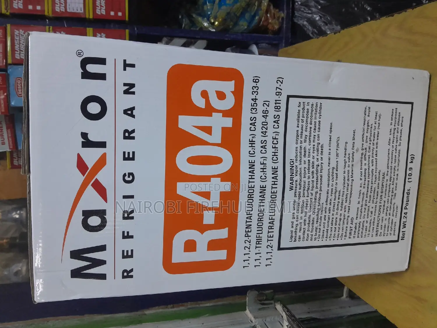 R 404a Refregeration Gas