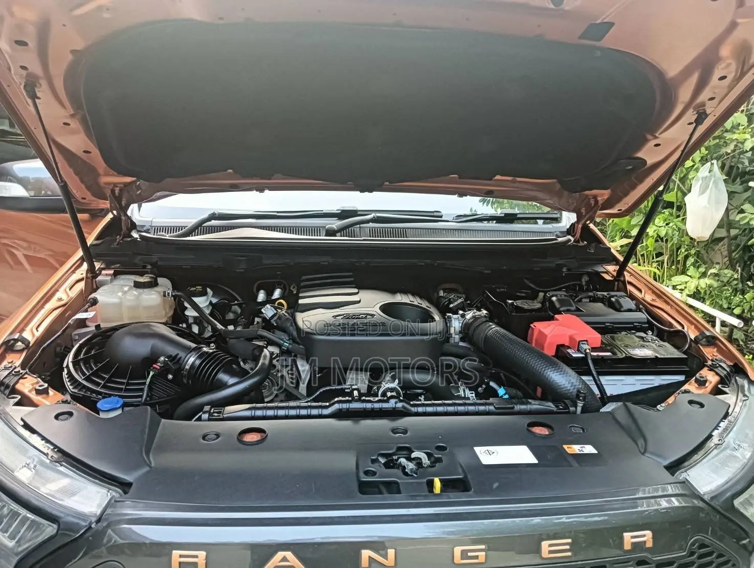 Ford Ranger 2017 Orange