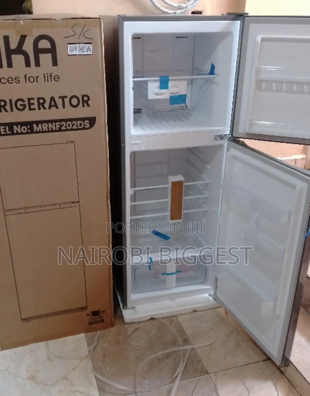 Best Mika 202l Nofrost Refrigerator- Double Door