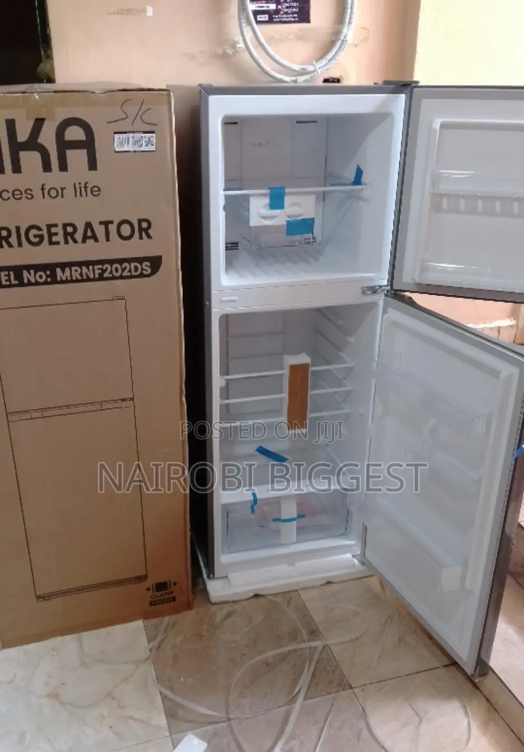 Mika 202l Nofrost Refrigerator Double Door