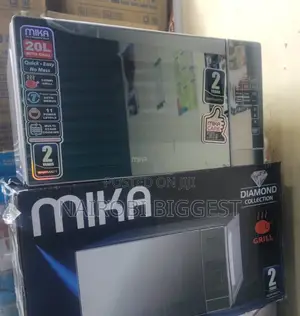 Mika Microwave Oven Grill 20 Litres With Grill Silver