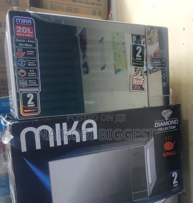 Mika Microwave Oven Grill 20 Litres With Grill Silver
