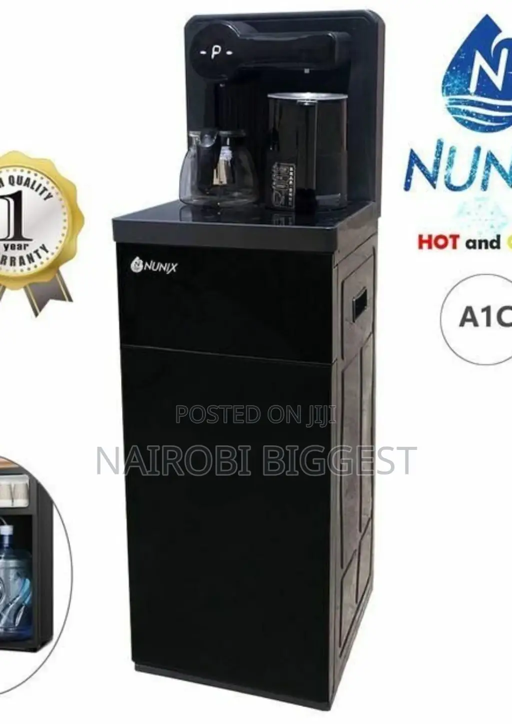 Nunix A1C Bottom Load Hot and Cold Water Dispenser