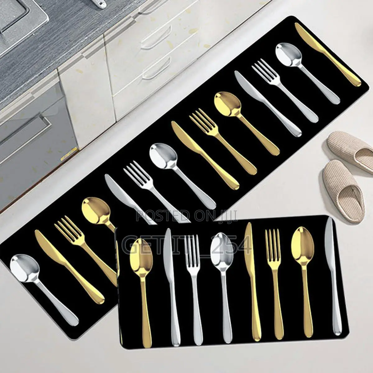 *Kitchen Mats Now Available*. 
Rubber Bottom, 
