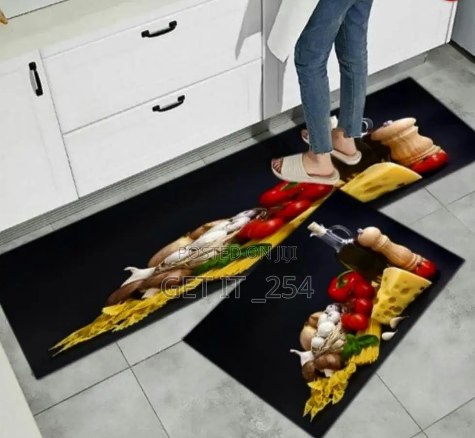 *Kitchen Mats Now Available*. 
Rubber Bottom, 
