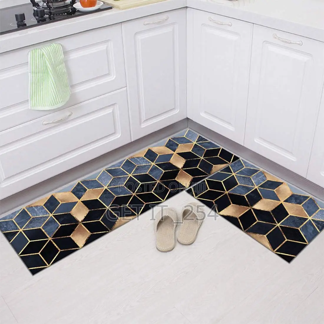 *Kitchen Mats Now Available*. 
Rubber Bottom, 
