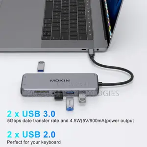 12 in 1 USB C Hub to Type C USB 3.0 USB 2.0 HDMI VGA TF S