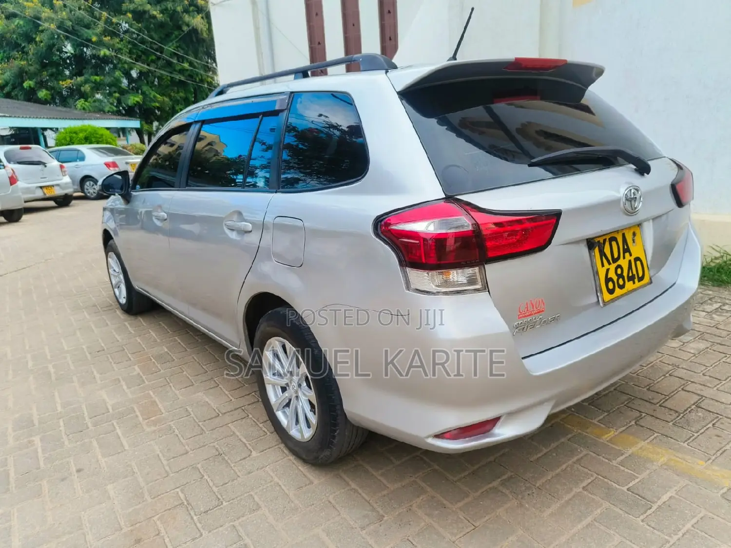 Toyota Corolla Fielder 2015 Silver