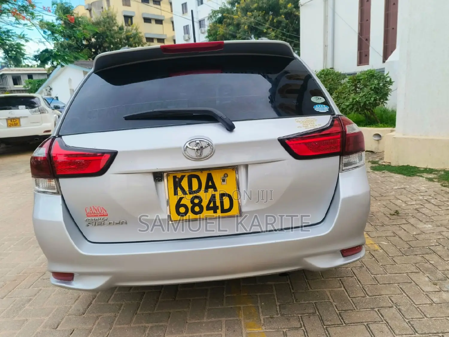 Toyota Corolla Fielder 2015 Silver