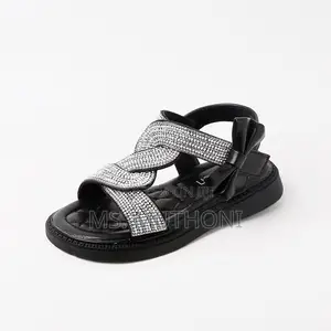 Princess Rhinestone Sandals*
