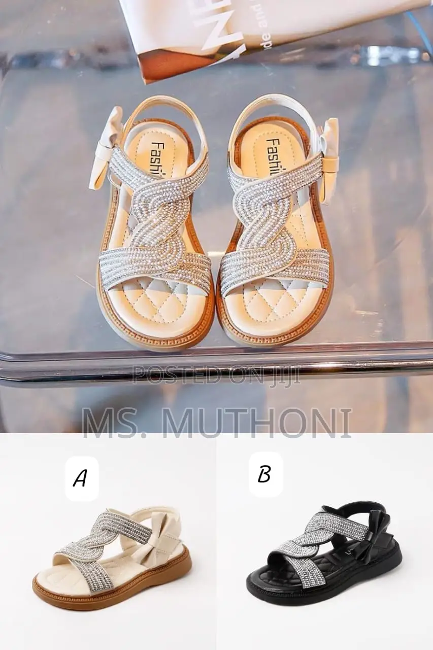 Princess Rhinestone Sandals*