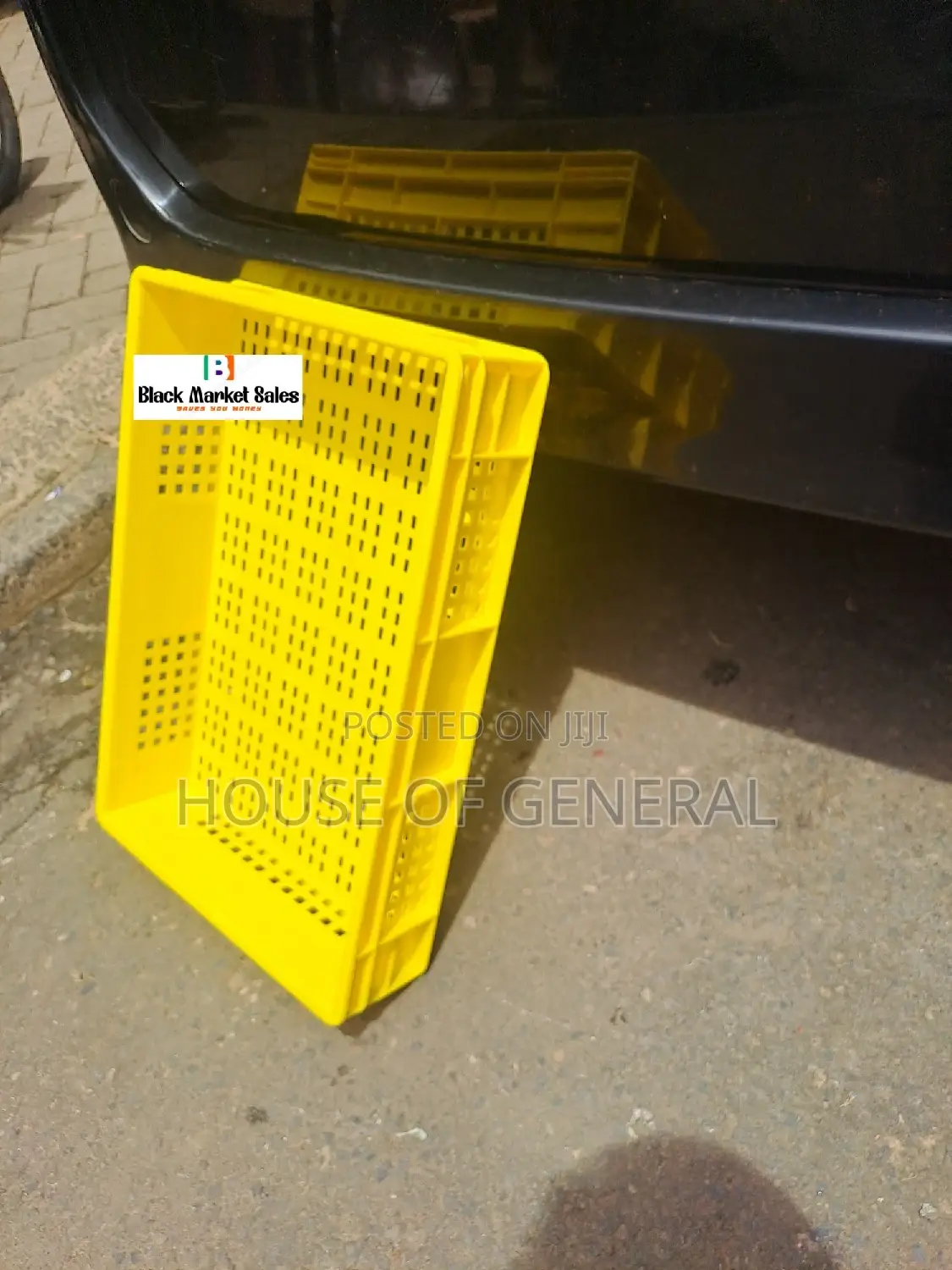 Plastic Half Crates H120×W400×L585mm