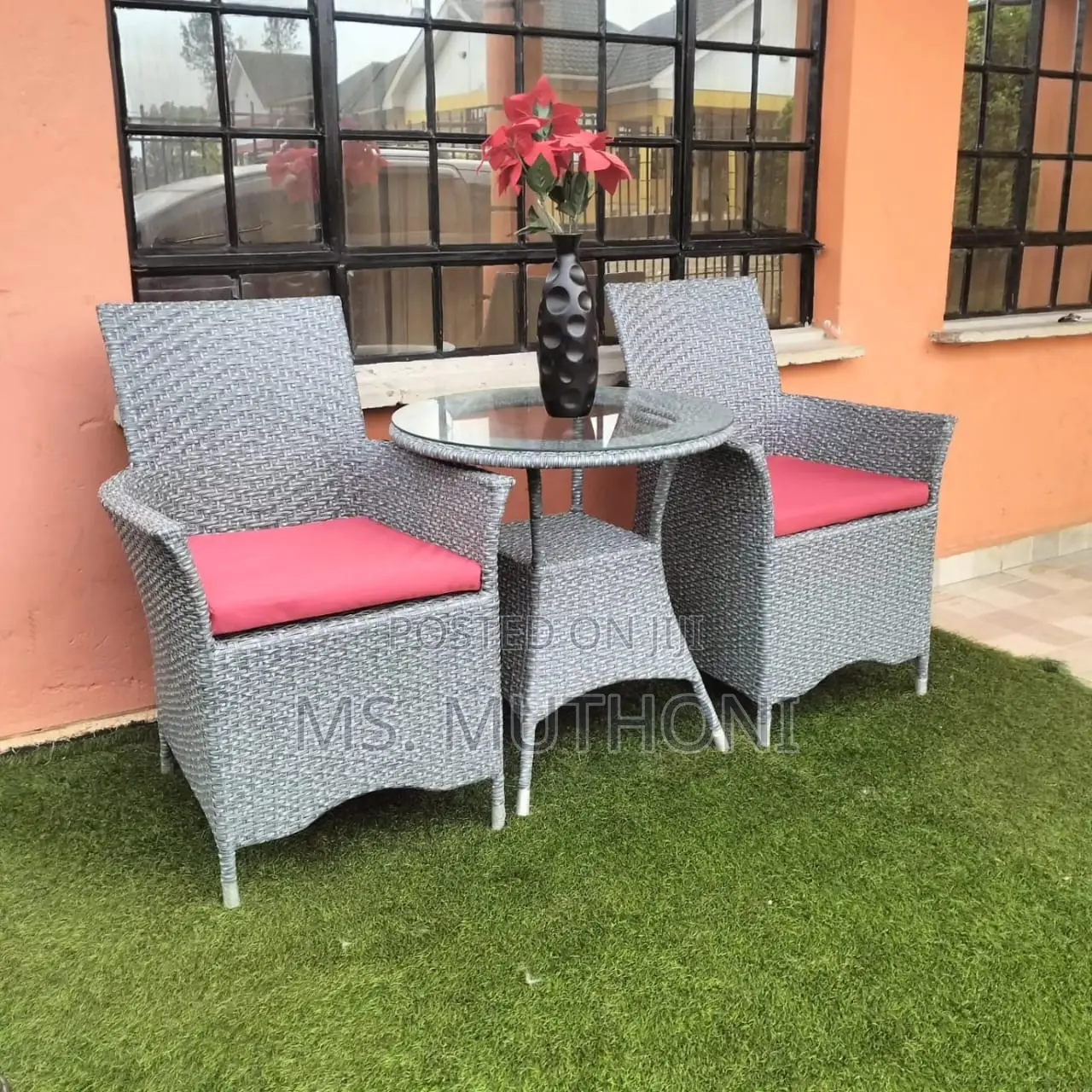 2 Seater Balcony/Outdoor Set (Inc Table)