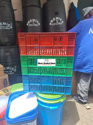 Normal Bread Plastic Crates Size H300×W400 ×L585mm