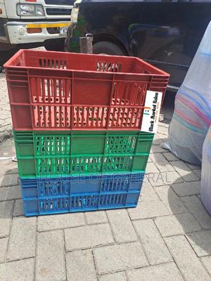 Normal Plastic Crates Size H300×W400 ×L585mm - thumbnail 2