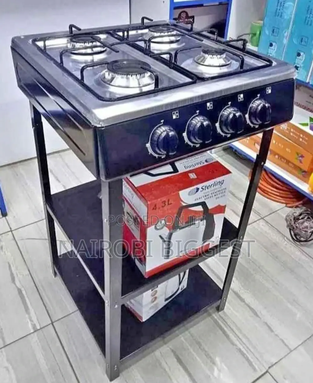 Premier Standing Cooker With Shelves