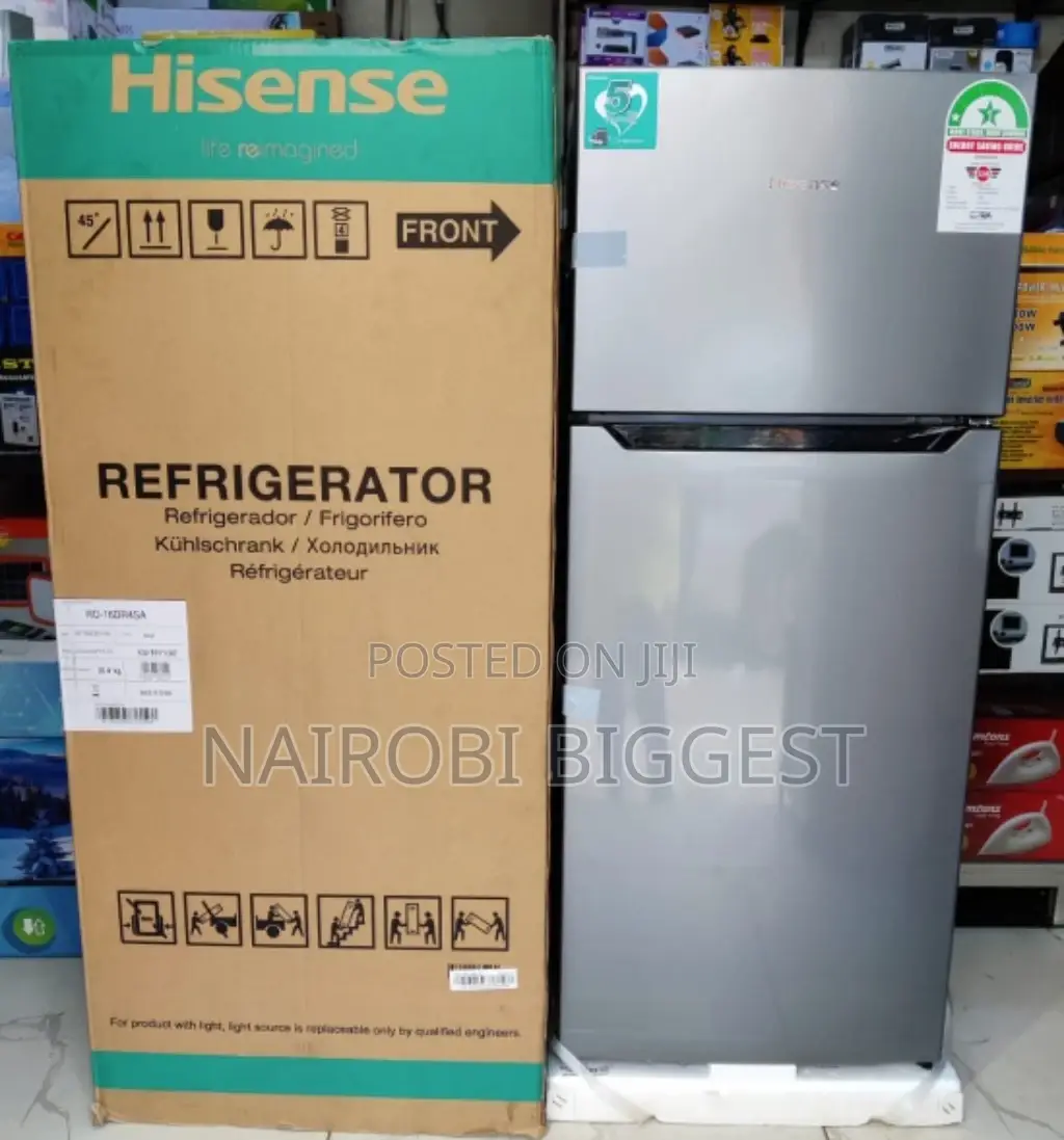 Hisense 121litre Double Door Fridge