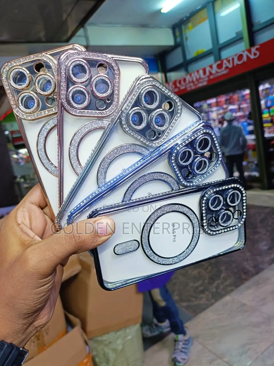 Magsafe With Glitter Phone Cover, iPhone 12PRO 13PRO 14PRO