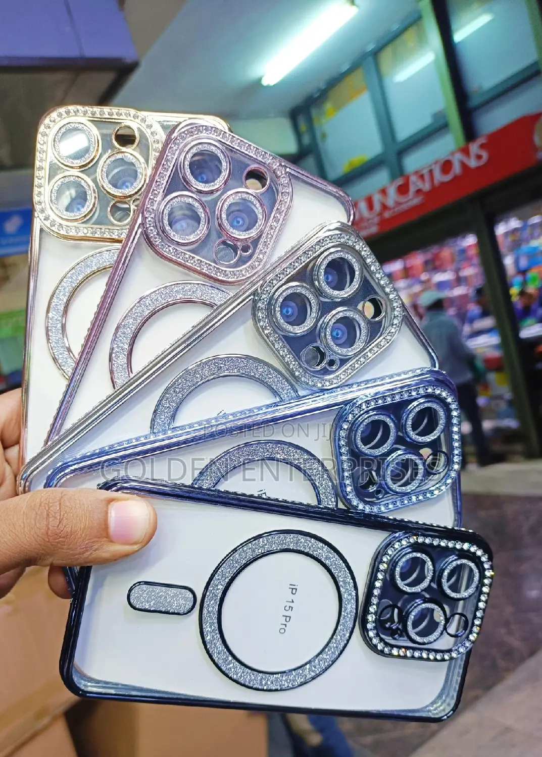 Magsafe With Glitter Phone Cover, iPhone 12PRO 13PRO 14PRO