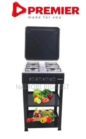 Premier 4 Burner Standing Cooker With Shelves